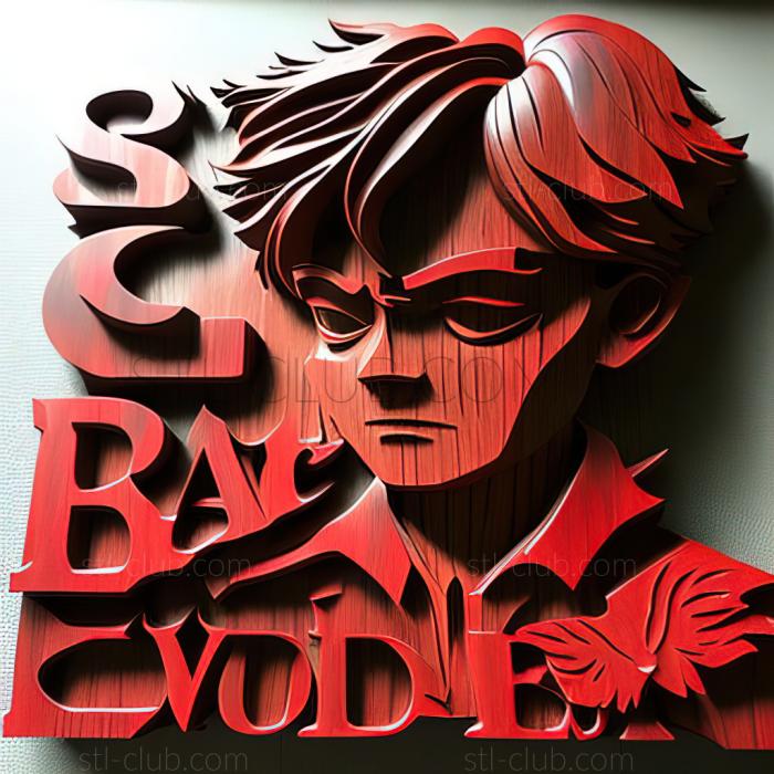 3D мадэль Detective Conan A Love Message в малиновом аниме (STL)